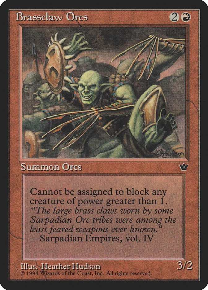 Brassclaw Orcs 「FEM/49d」「EN」