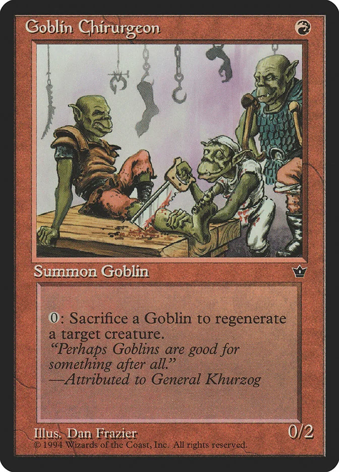Goblin Chirurgeon 「FEM/54c」「EN」