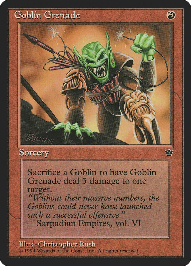 Goblin Grenade 「FEM/56c」「EN」