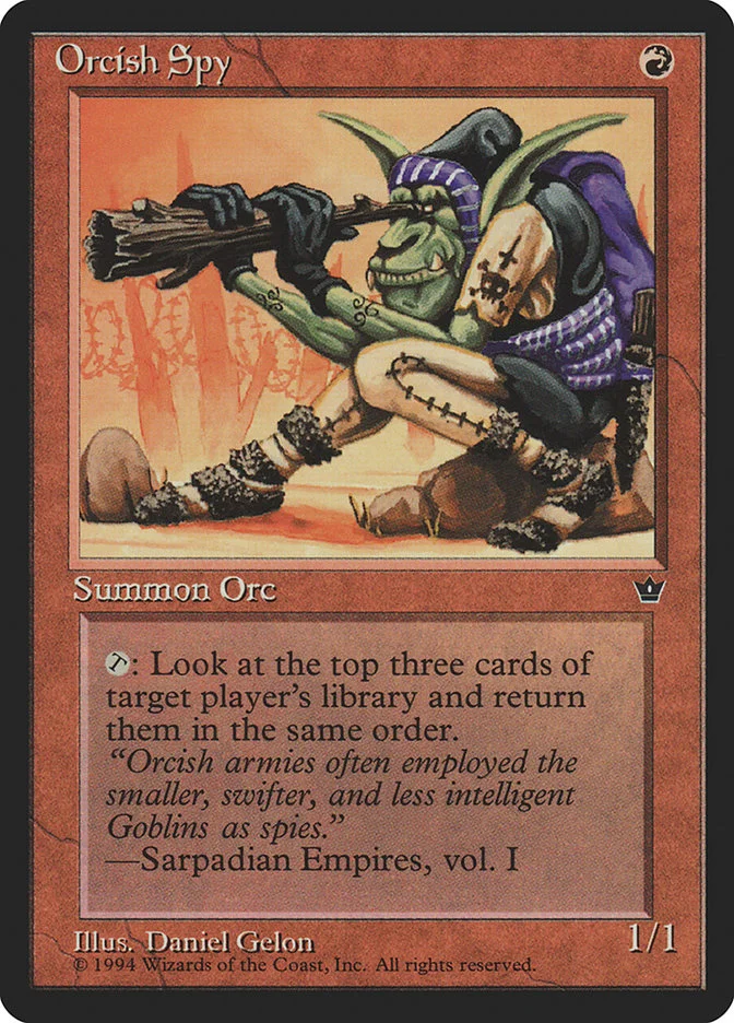 Orcish Spy 「FEM/61b」「EN」