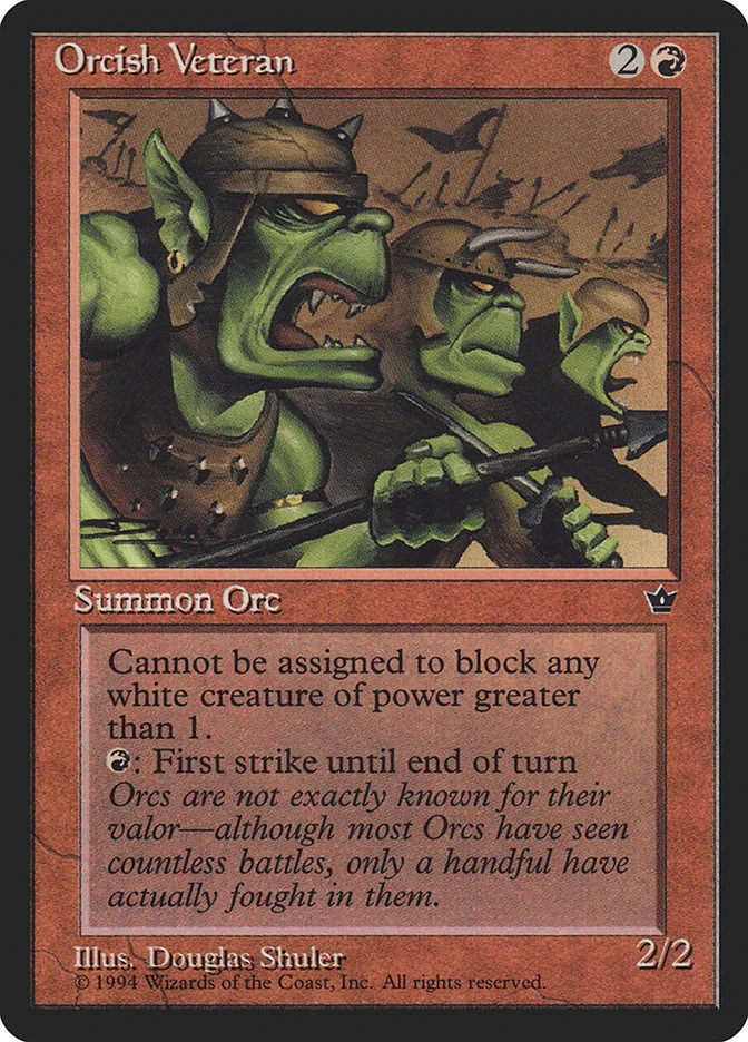 Orcish Veteran 「FEM/62a」「EN」