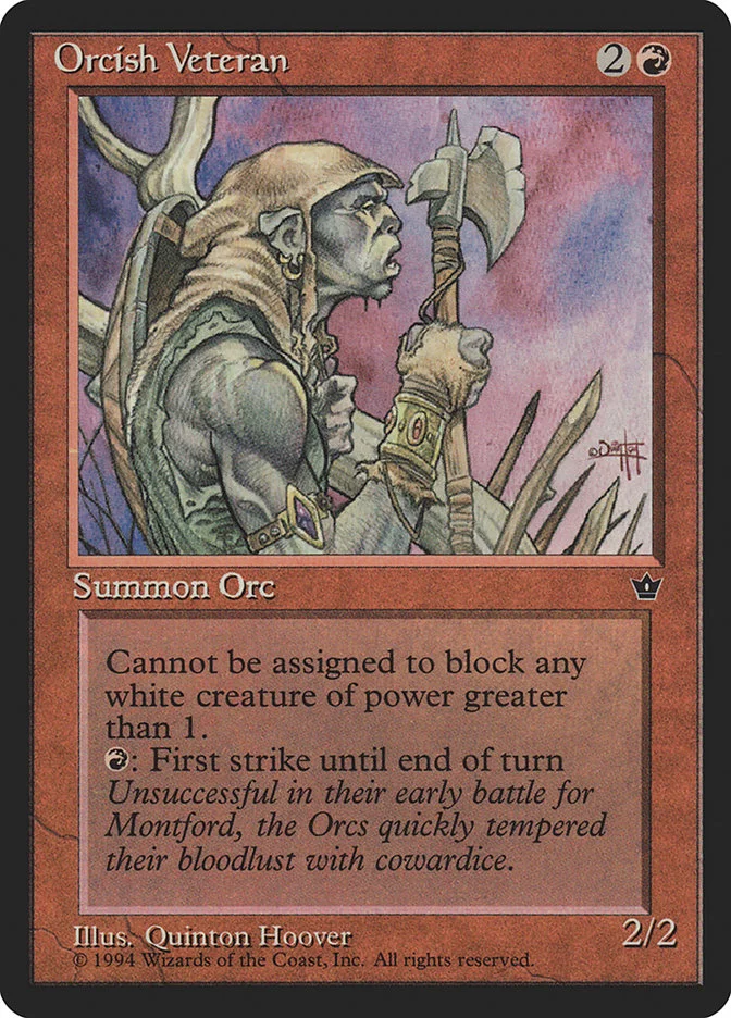 Orcish Veteran 「FEM/62c」「EN」