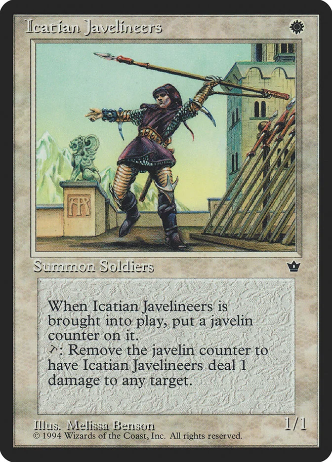 Icatian Javelineers 「FEM/8a」「EN」