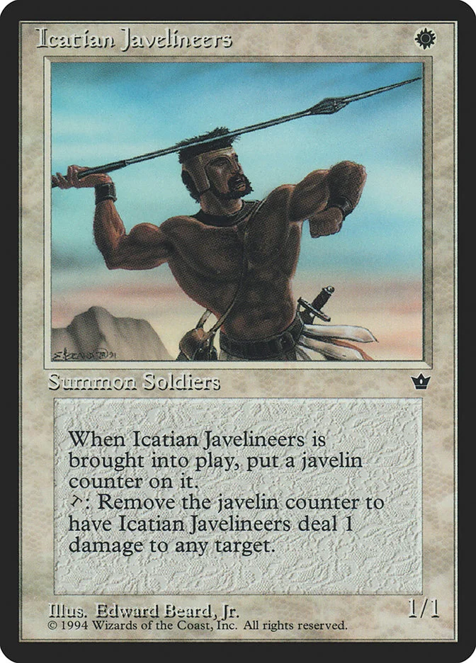 Icatian Javelineers 「FEM/8b」「EN」