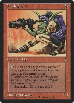 Orcish Spy #61b · Magic: The Gathering
