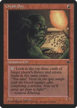 Orcish Spy #61c · Magic: The Gathering