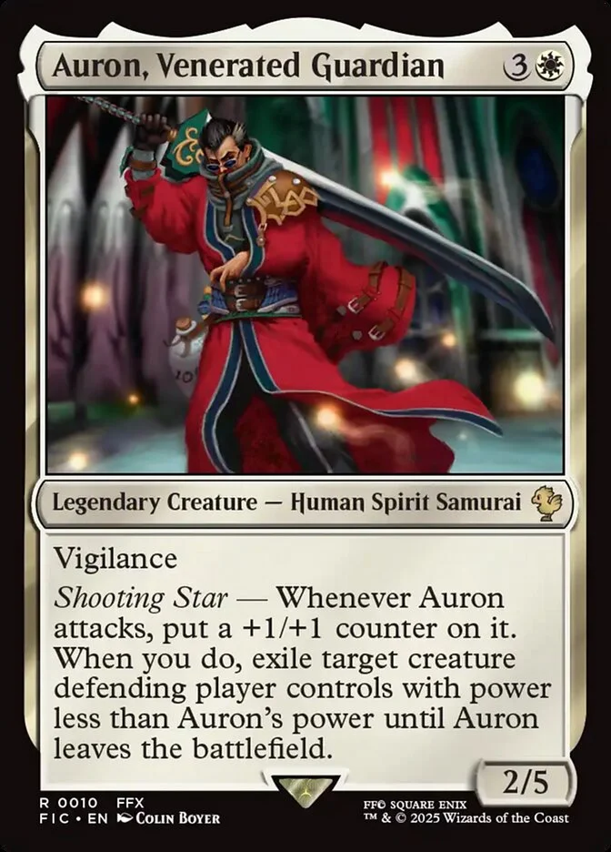 Auron, Venerated Guardian 「FIC/10」「EN」