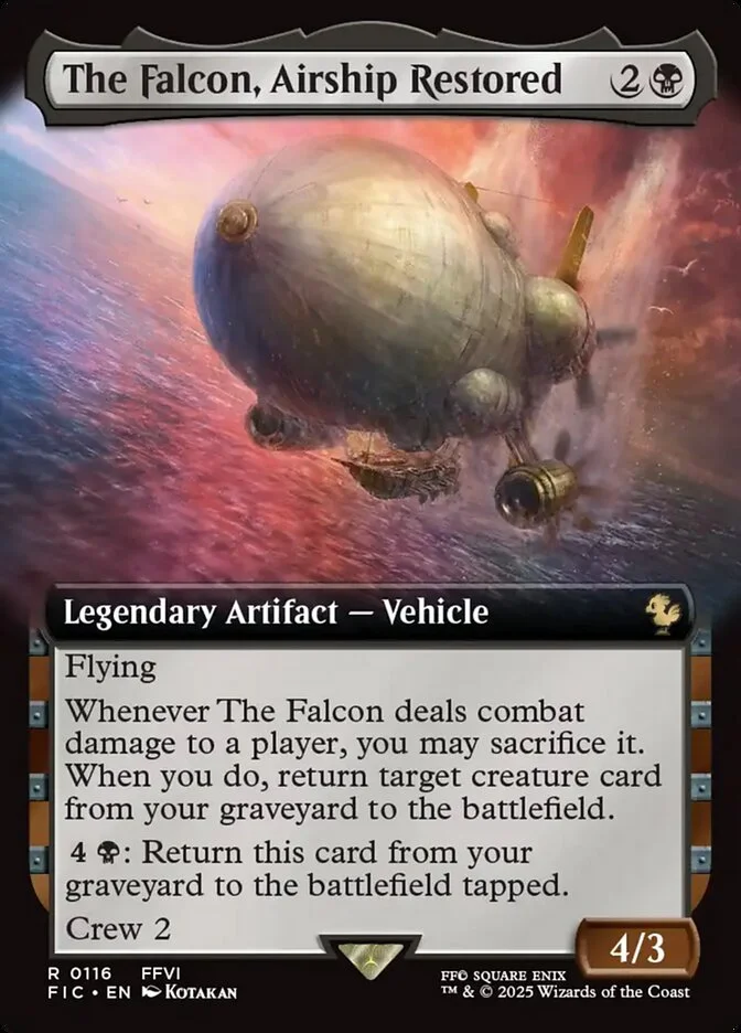 The Falcon, Airship Restored 「FIC/116」「EN」