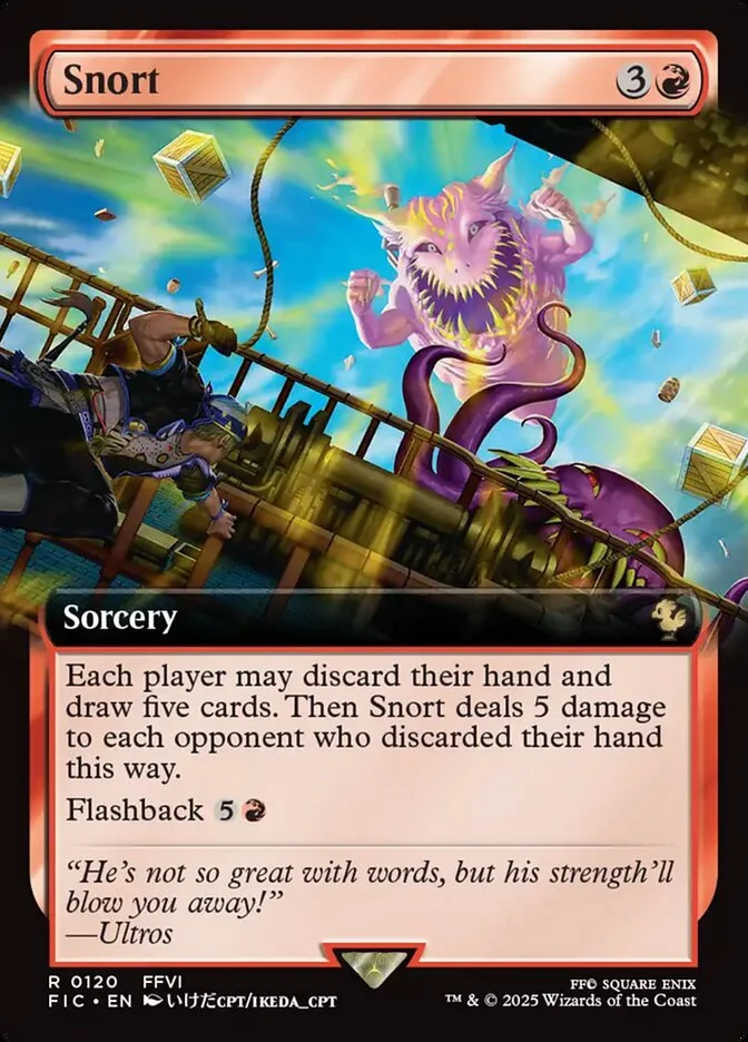 Snort 「FIC/120」「EN」