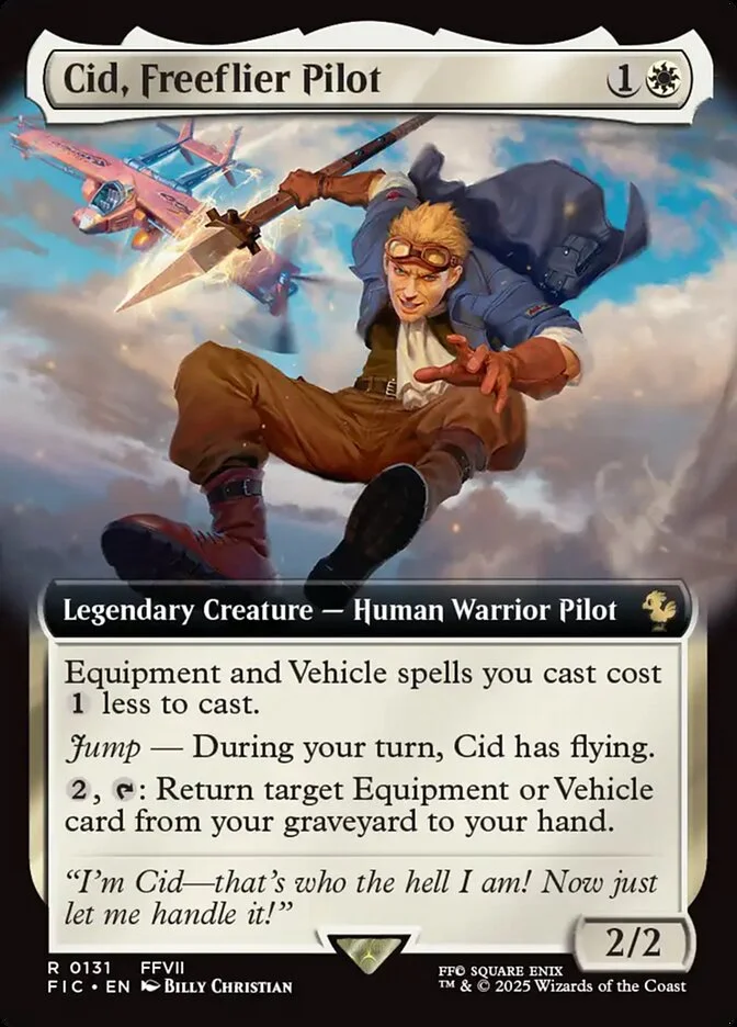 Cid, Freeflier Pilot 「FIC/131」「EN」