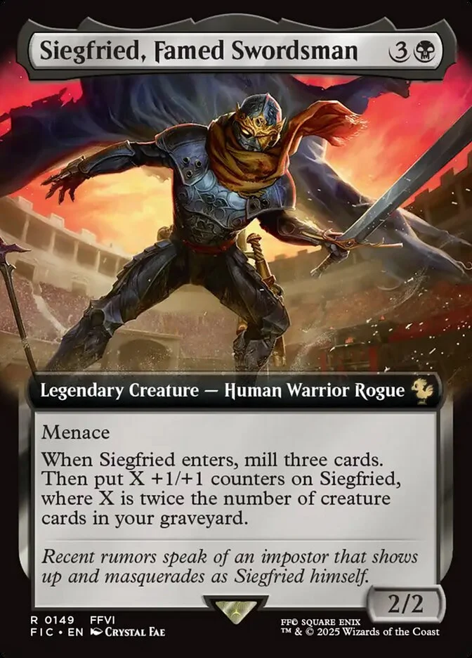 Siegfried, Famed Swordsman 「FIC/149」「EN」