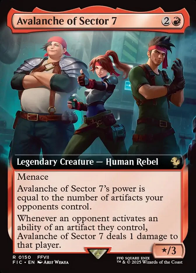 Avalanche of Sector 7 「FIC/150」「EN」