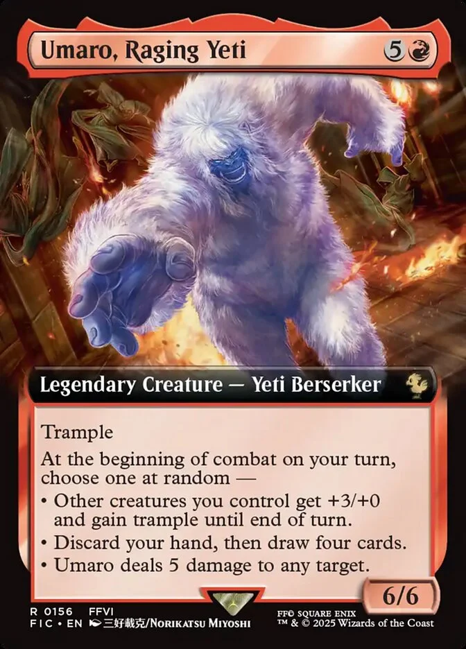 Umaro, Raging Yeti 「FIC/156」「EN」