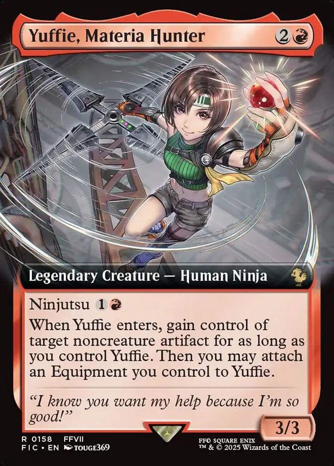 Yuffie, Materia Hunter 「FIC/158」「EN」
