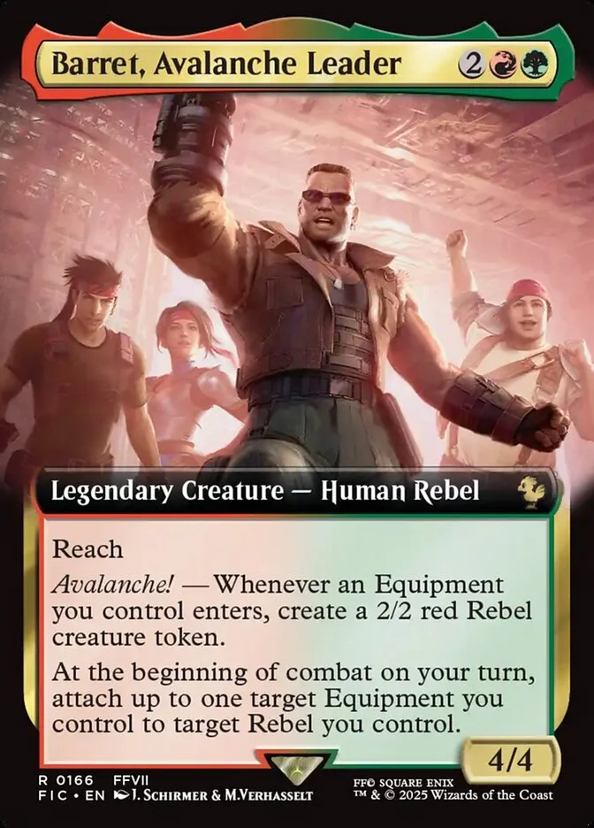 Barret, Avalanche Leader 「FIC/166」「EN」