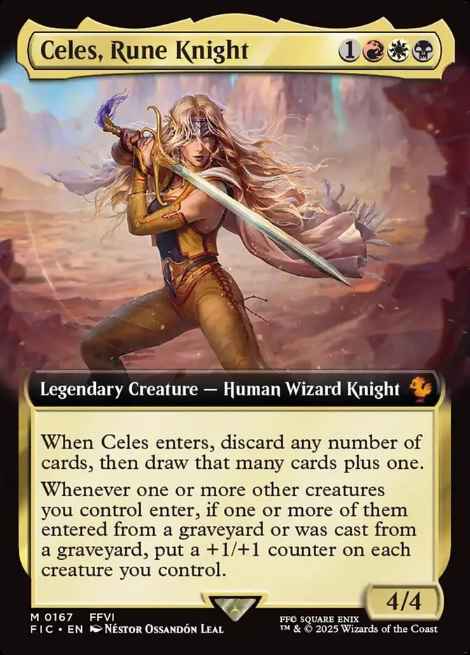 Celes, Rune Knight 「FIC/167」「EN」