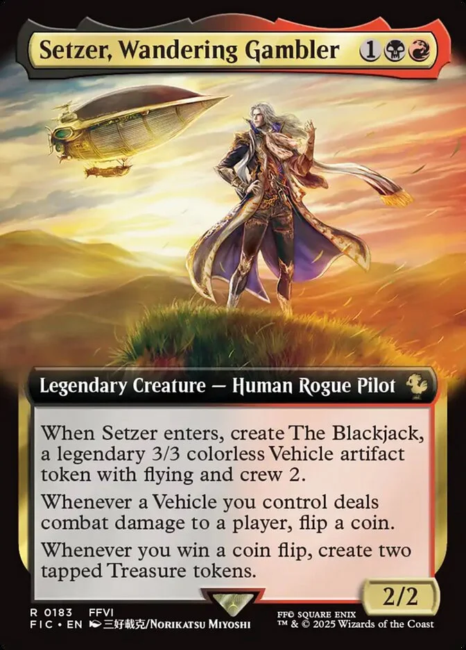 Setzer, Wandering Gambler 「FIC/183」「EN」
