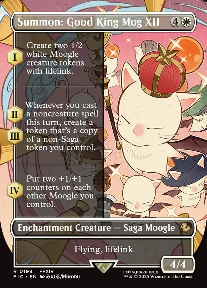 Summon: Good King Mog XII 「FIC/194」「EN」