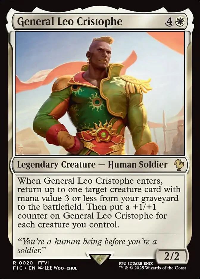 General Leo Cristophe 「FIC/20」「EN」