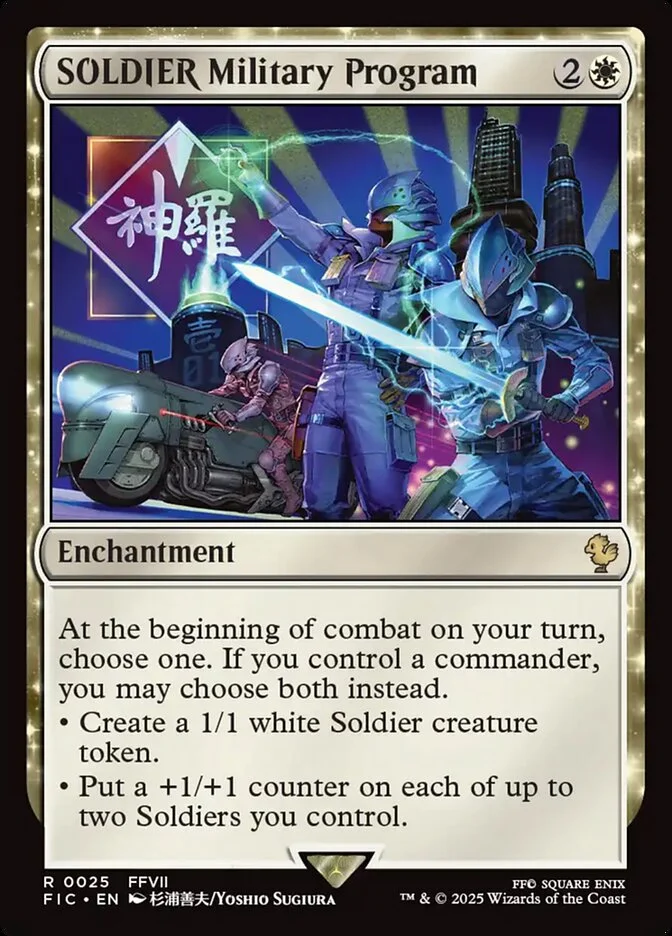 SOLDIER Military Program 「FIC/25」「EN」