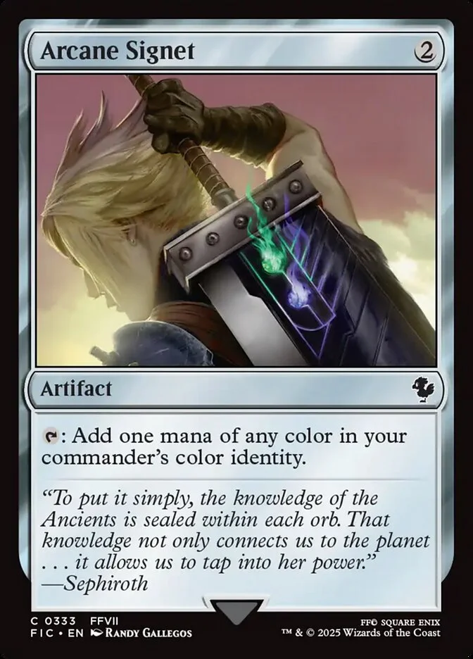 Arcane Signet 「FIC/333」「EN」