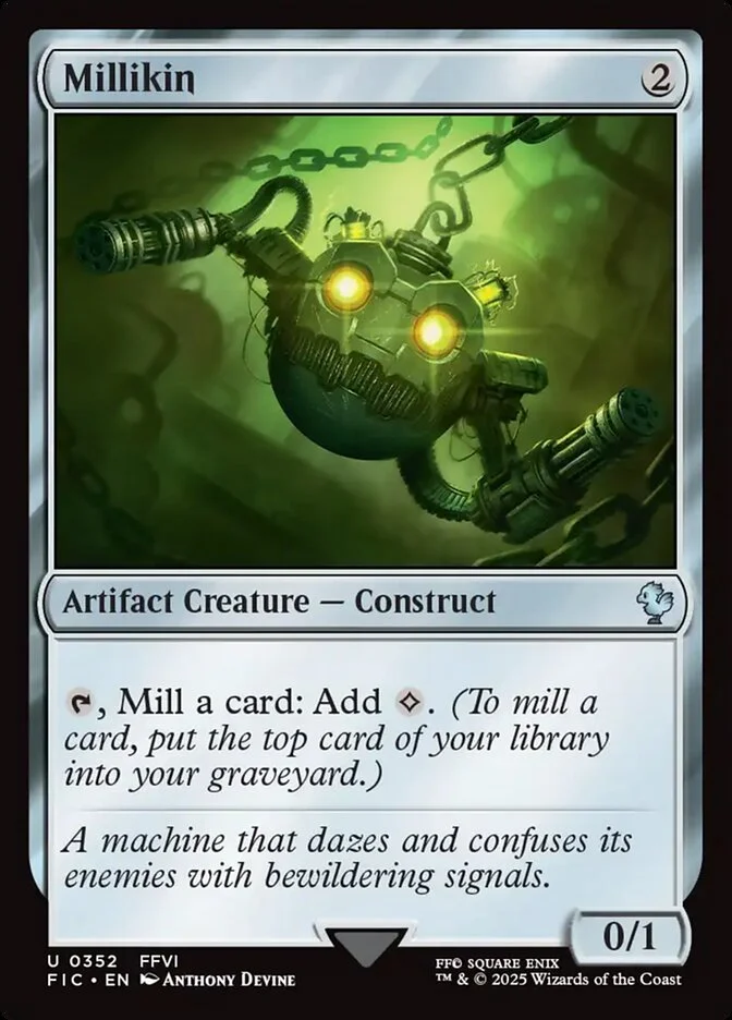 Millikin 「FIC/352」「EN」