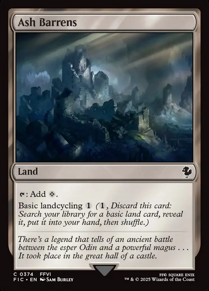 Ash Barrens 「FIC/374」「EN」