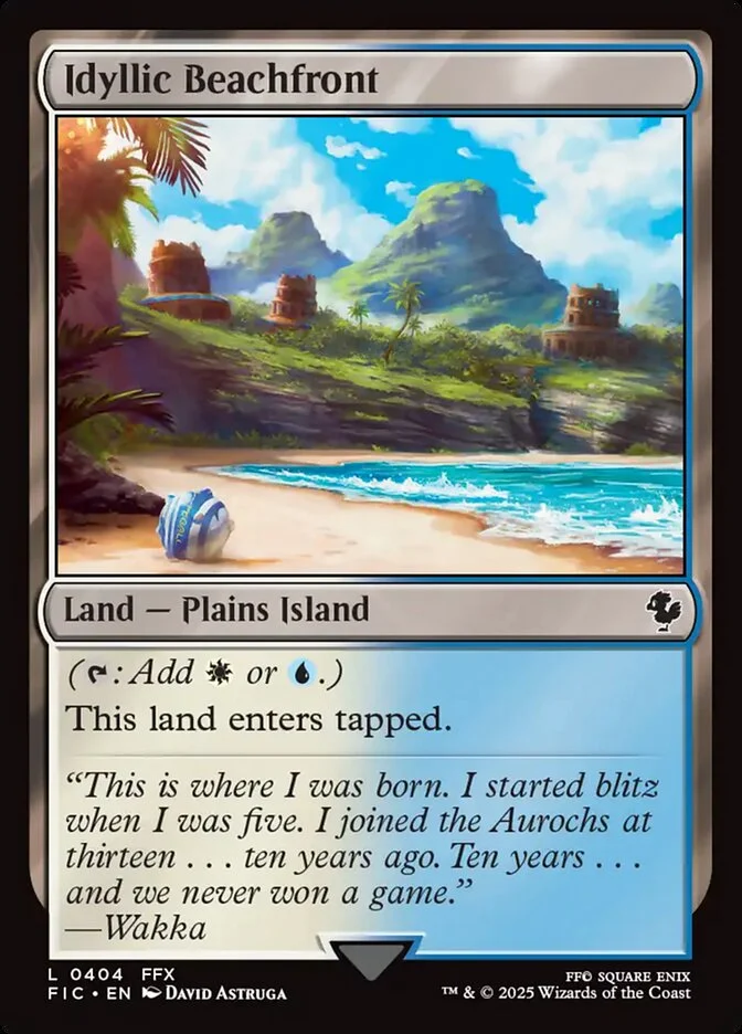 Idyllic Beachfront 「FIC/404」「EN」