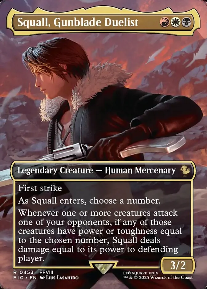 Squall, Gunblade Duelist 「FIC/453」「EN」