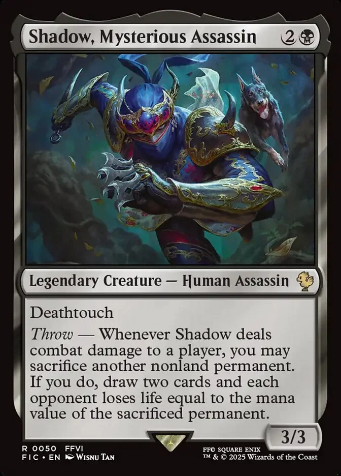 Shadow, Mysterious Assassin 「FIC/50」「EN」