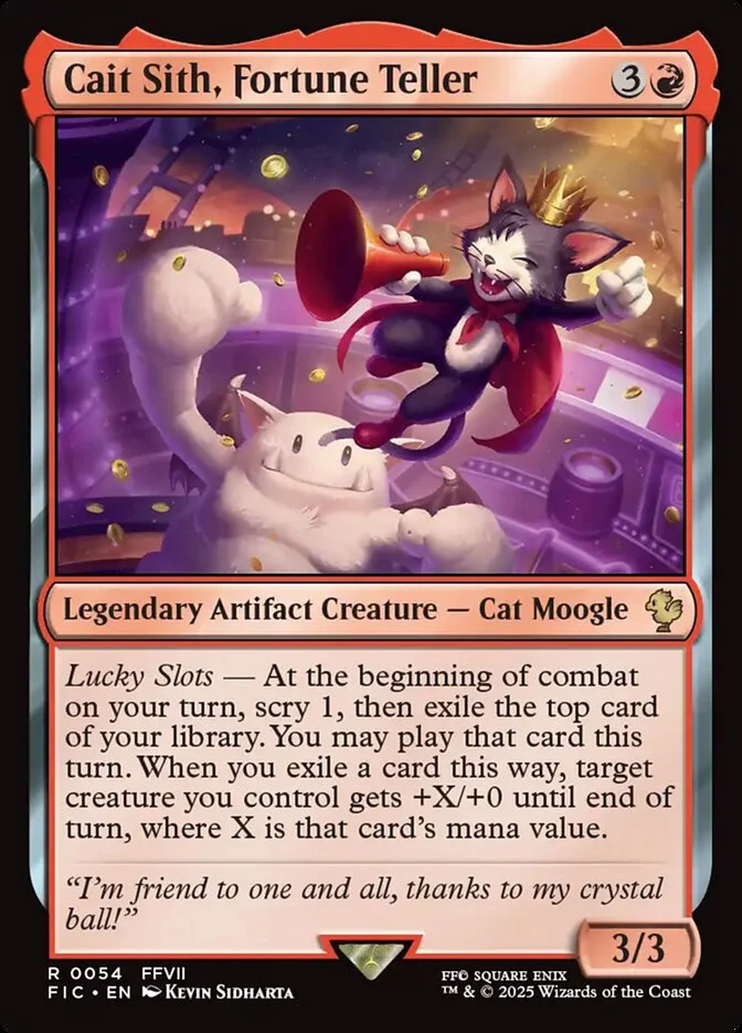 Cait Sith, Fortune Teller 「FIC/54」「EN」