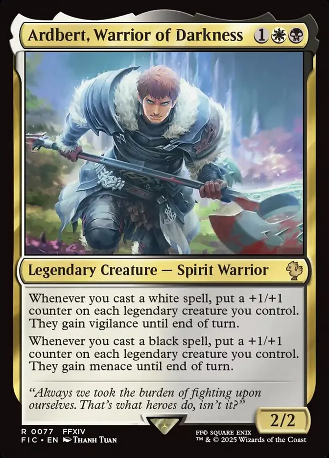 Ardbert, Warrior of Darkness 「FIC/77」「EN」