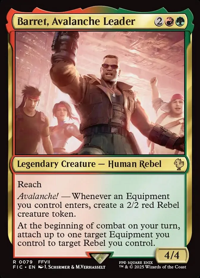 Barret, Avalanche Leader 「FIC/79」「EN」