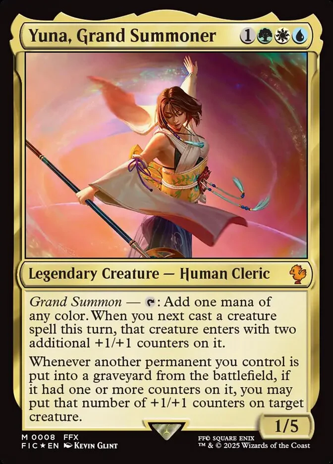 Yuna, Grand Summoner 「FIC/8」「EN」