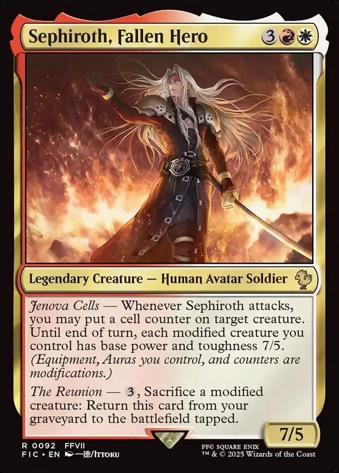 Sephiroth, Fallen Hero 「FIC/92」「EN」