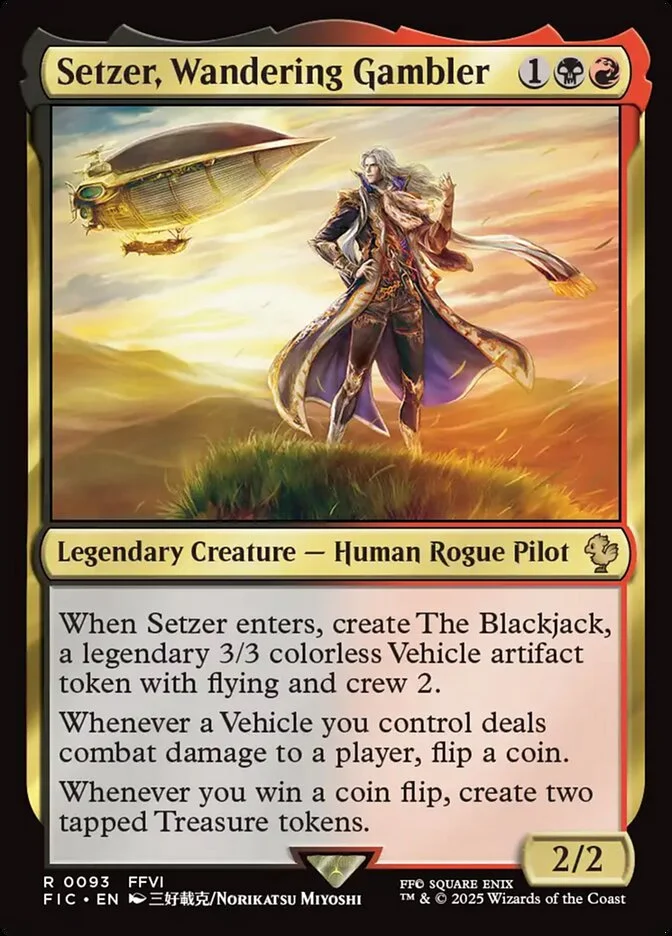 Setzer, Wandering Gambler 「FIC/93」「EN」