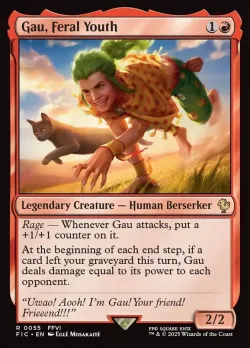 Gau, Feral Youth #55 · Magic: The Gathering