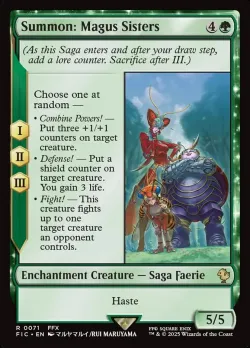 Summon: Magus Sisters #71 · Magic: The Gathering