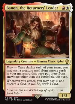 Banon, the Returners' Leader #78 · Magic: The Gathering
