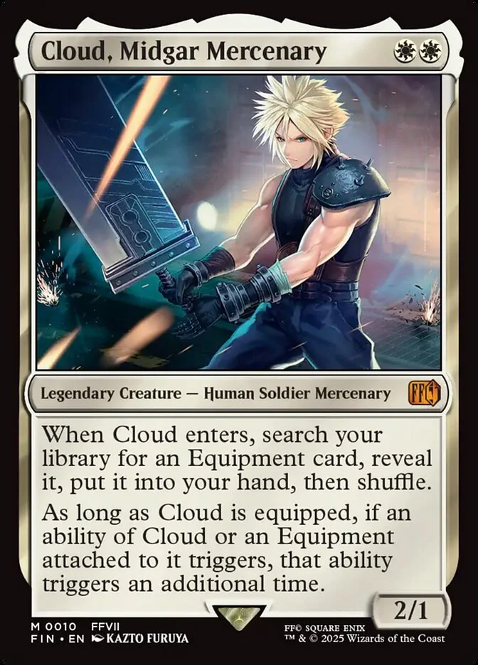 Cloud, Midgar Mercenary 「FIN/10」「EN」