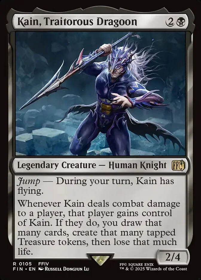 Kain, Traitorous Dragoon 「FIN/105」「EN」