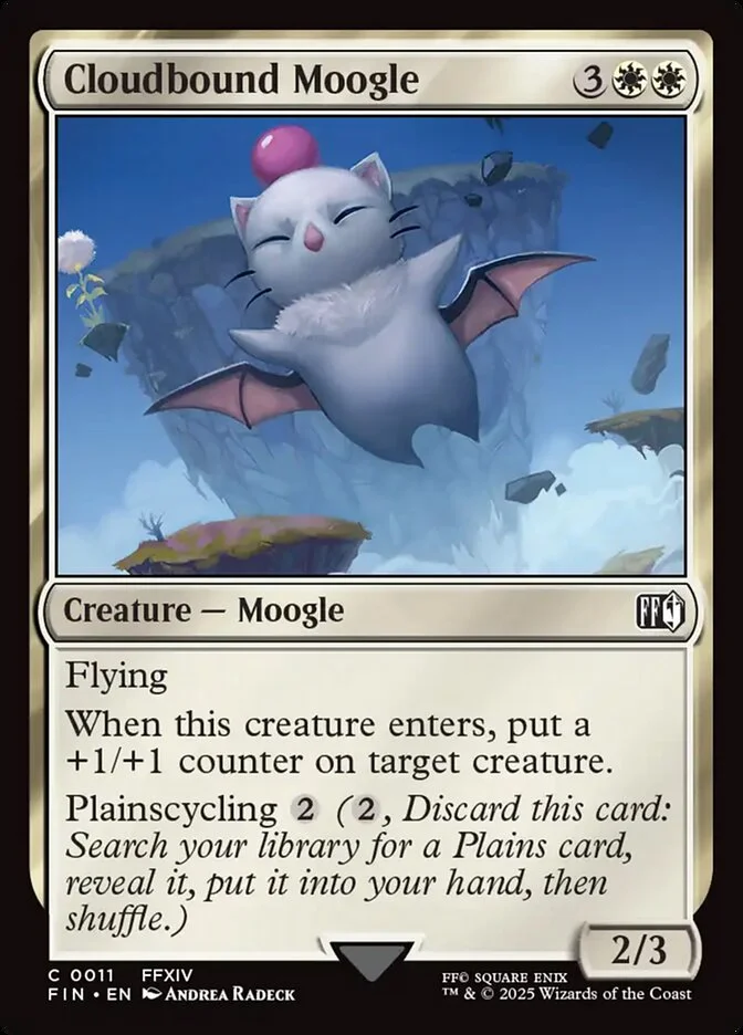 Cloudbound Moogle 「FIN/11」「EN」