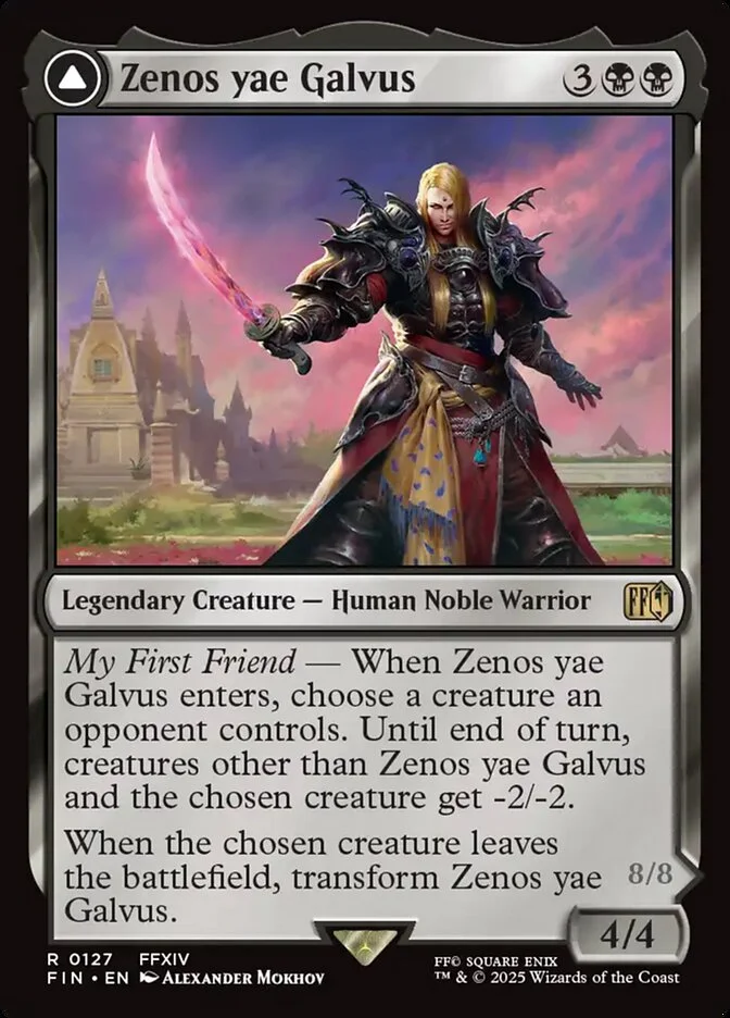 Zenos yae Galvus // Shinryu, Transcendent Rival 「FIN/127」「EN」