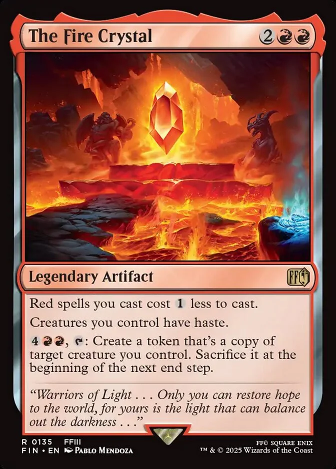 The Fire Crystal 「FIN/135」「EN」