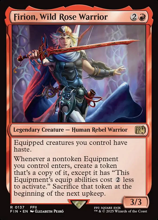 Firion, Wild Rose Warrior 「FIN/137」「EN」