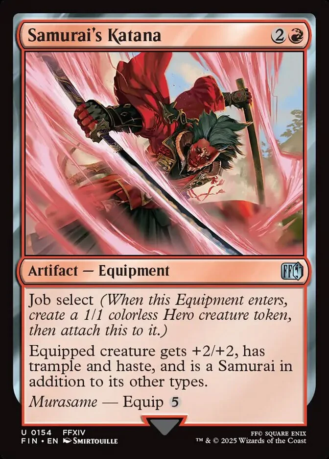 Samurai's Katana 「FIN/154」「EN」