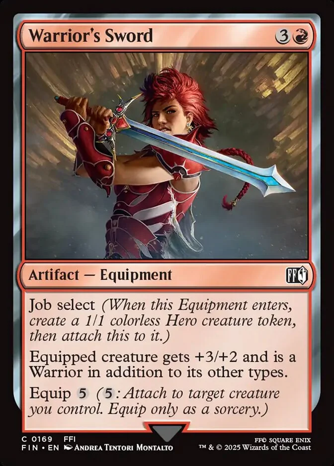 Warrior's Sword 「FIN/169」「EN」