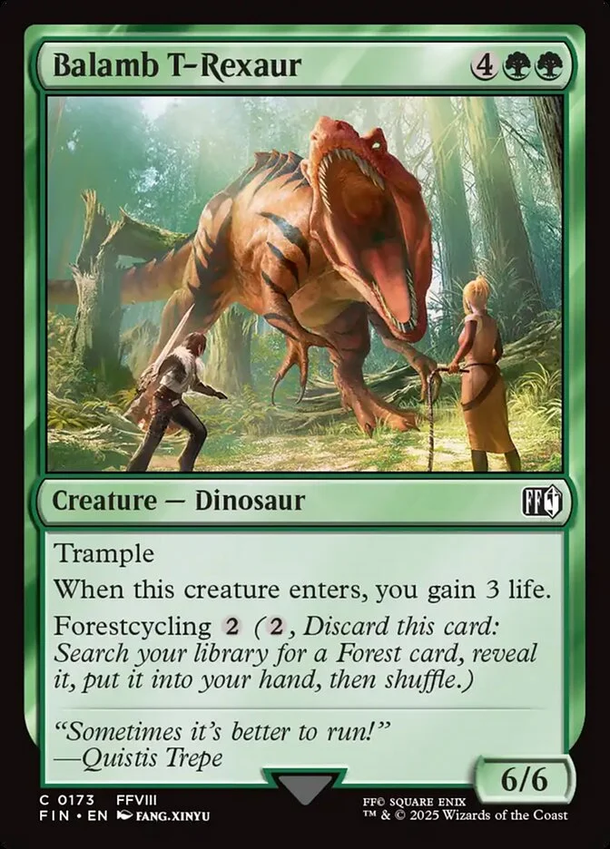 Balamb T-Rexaur 「FIN/173」「EN」