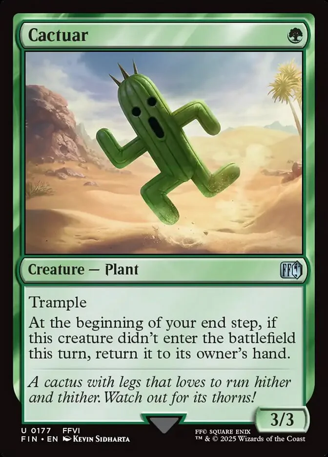Cactuar 「FIN/177」「EN」