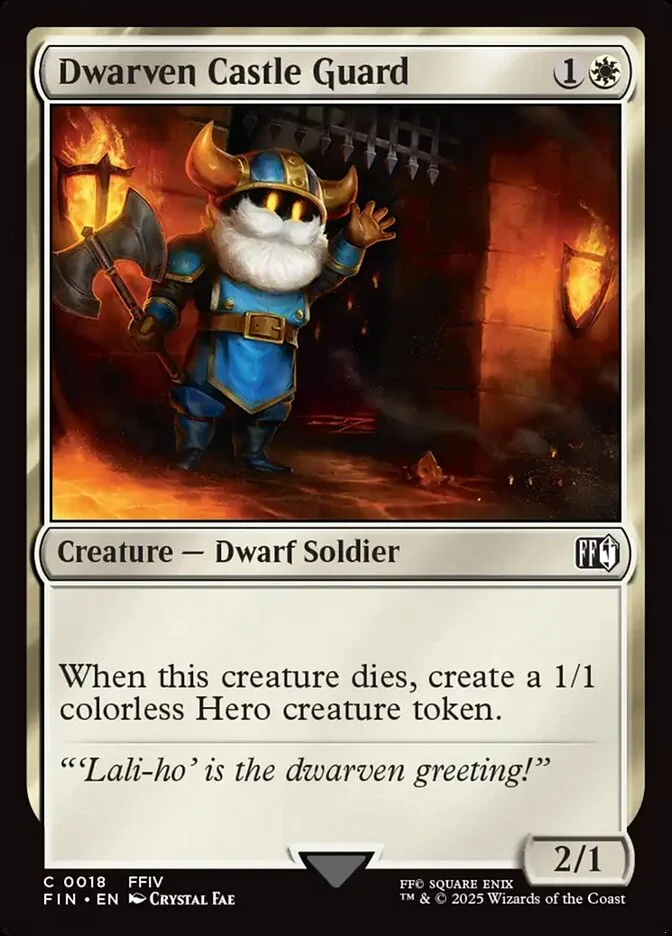 Dwarven Castle Guard 「FIN/18」「EN」